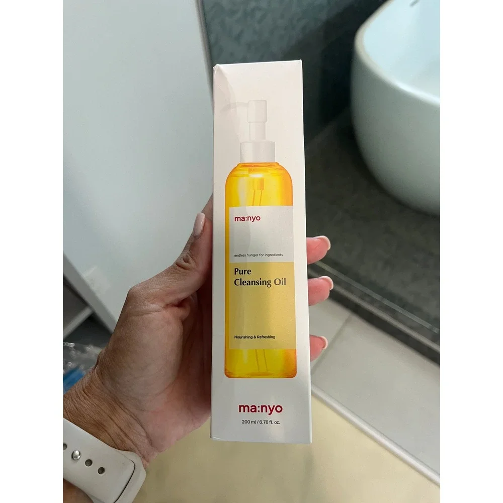 Manyo Factory Pure Cleansing Oil 200ml Korean Skincare K-Beauty Nourishing Vegan